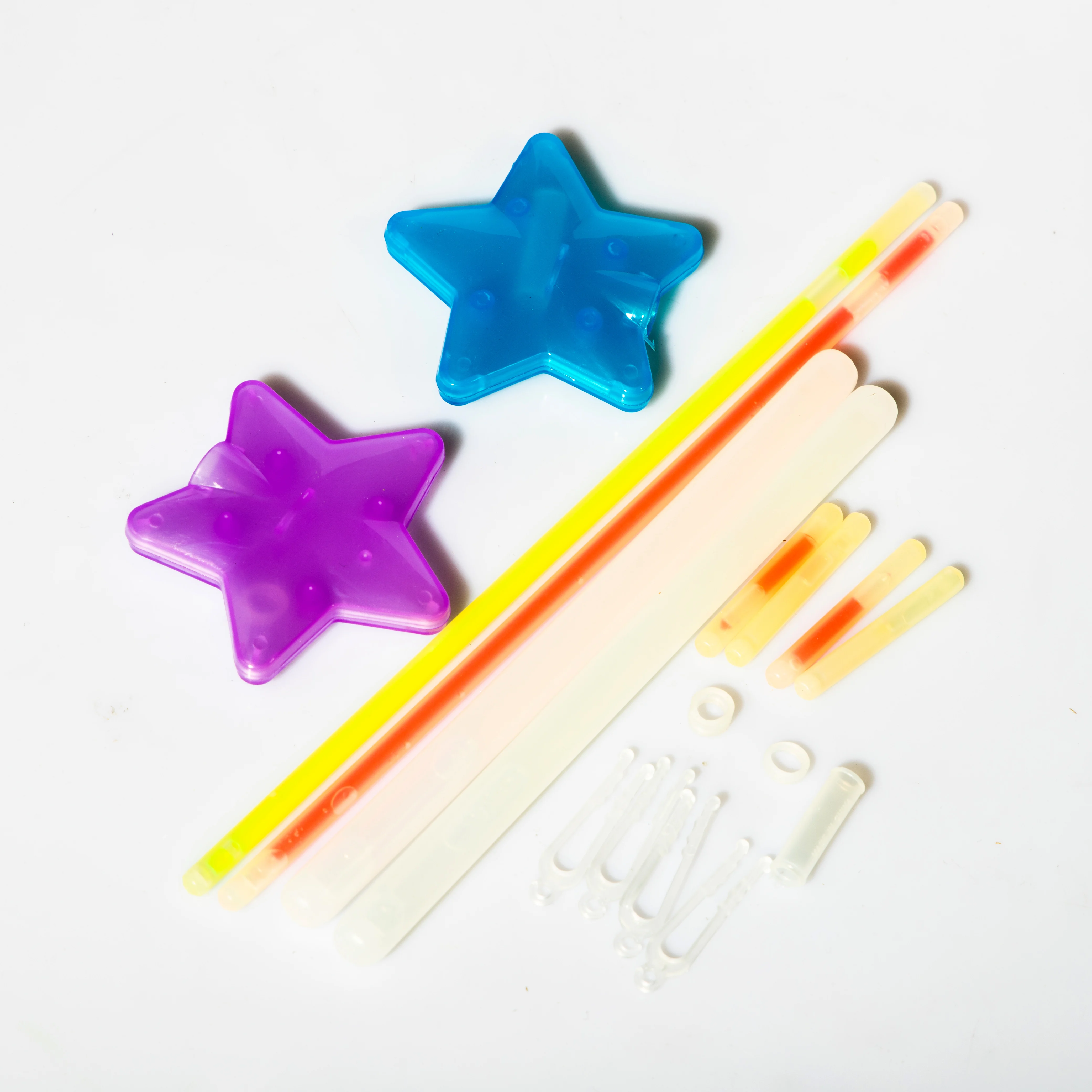 Merryart Promotional  6inch Star Glow Wand Stick For Party Fun