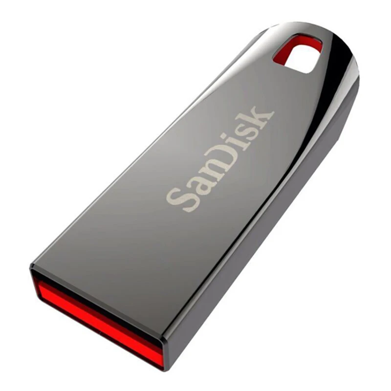  100% Оригинальный двойной флеш-накопитель SanDisk CZ71 USB флэш-накопитель 32 Гб 64 ГБ 2 0 16 флешки металлический