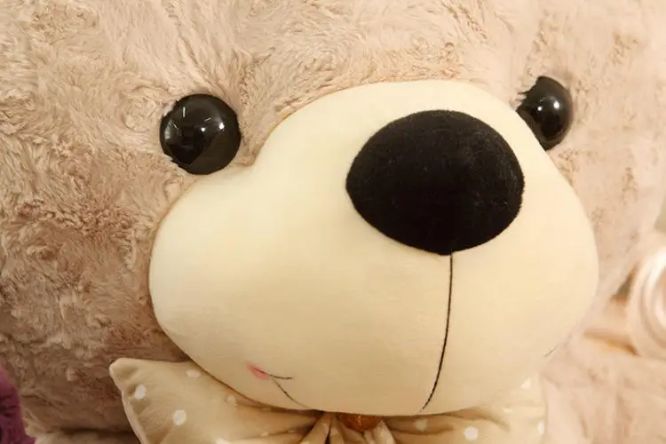 60/80cm Plush Toys Teddy Bear Stuffed Animal Doll Baby Toys Big Embrace Bear Doll Lovers Christmas Gifts Birthday Gift