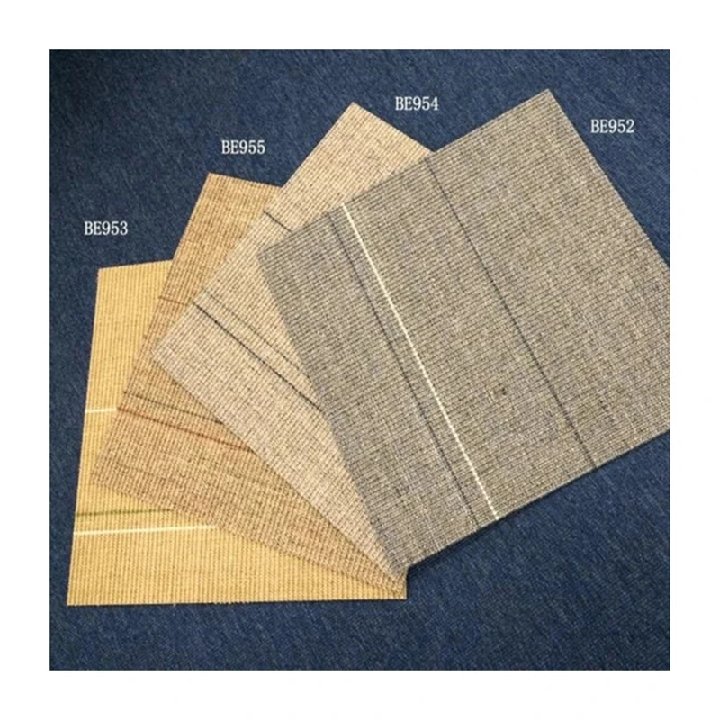 Напольная ковровая плитка коммерческая из сизаля 50x50 см