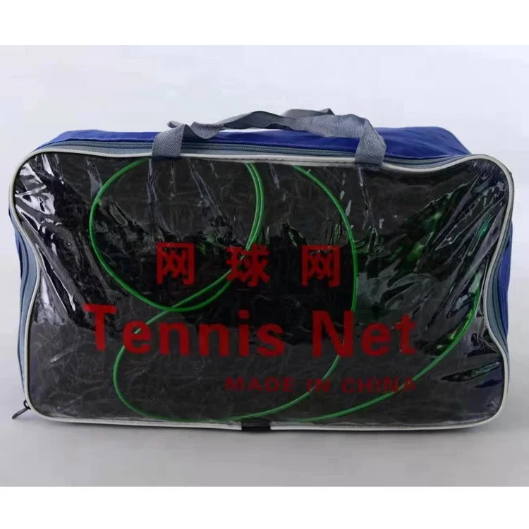 China Factory Price Inground Steel Tennis Training Equipment Tennis Posts and Net