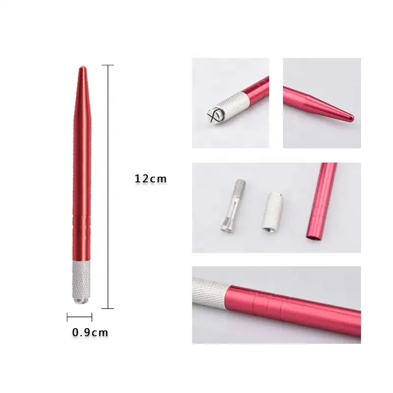 Private label 18U cartridge Disposable Microblading eyebrow needles Pen Supplies Machine Microblading kit for academy