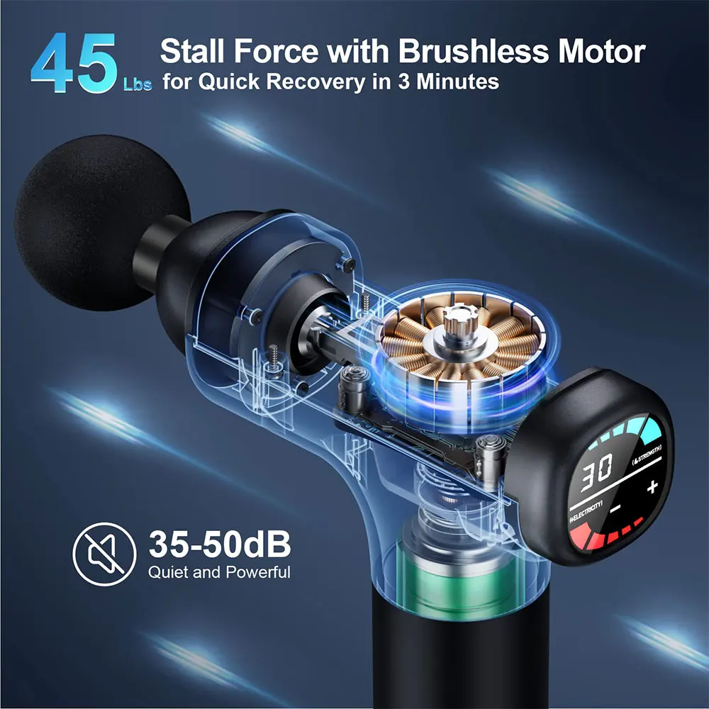 M0545 Hot Selling Items Wholesale Price Customized Available Muscle massage gun aldom massage gun deep China Factory