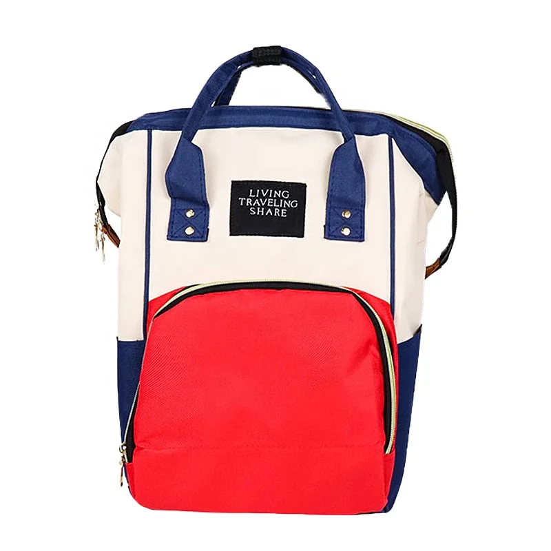 ISO BSCI Factory custom logo large capacity travel  baby diaper caddy organizer mommy nappy bag backpack diaper bags