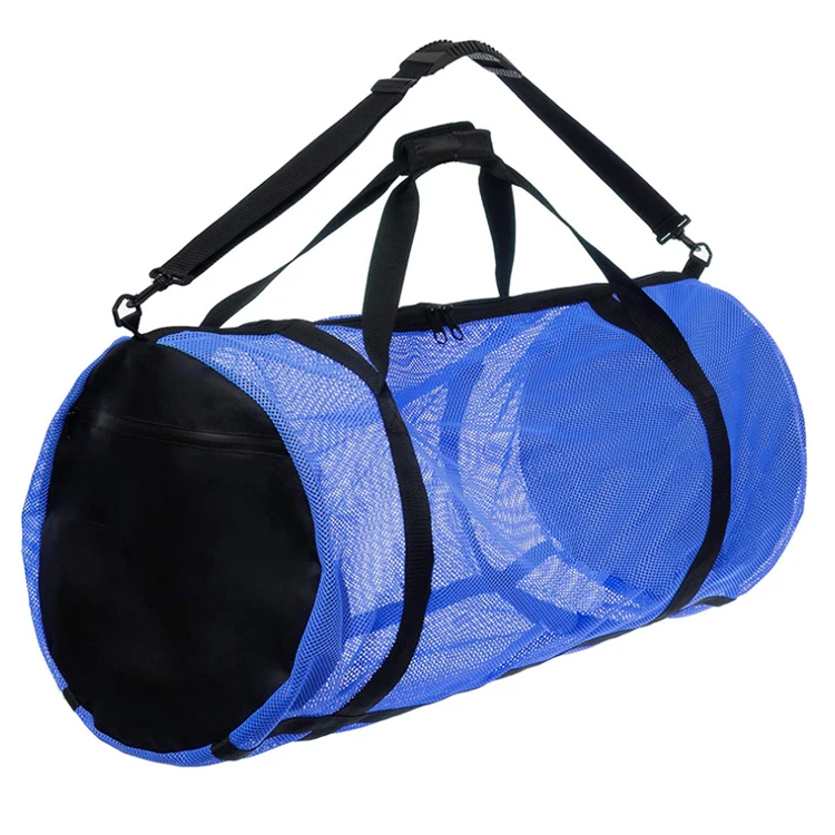 Портативная Складная Сетчатая Сумка-тоут из полиэстера Экстра вместительная пляжная сумка для дайвинга оборудование подводного