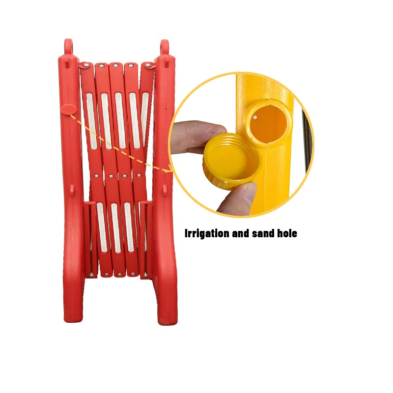 
Brand Direct Plastic Extensible Barrier Expandable Road Safety Barricade 
