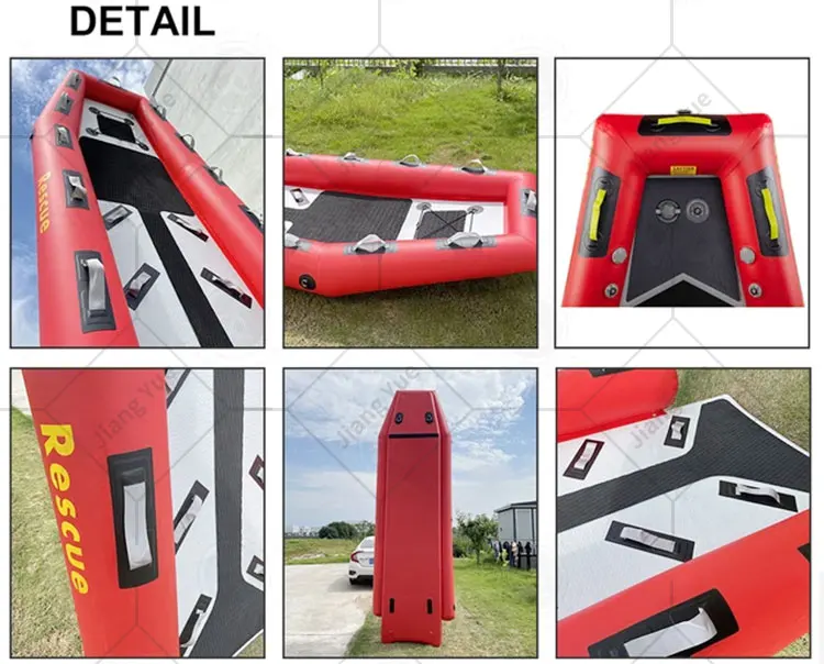 Popular Sale Good Quality Inflatable Boat Inflatable Rescue Fishing Pontoon Boat Dinghy Jet Ski Rescue Sled