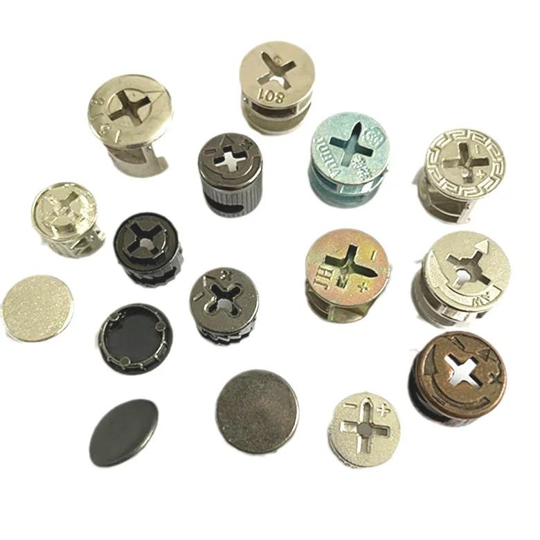 BOKE Cam Bolt Mini fix Cam Connector Set Zinc Alloy Steel Plastic Furniture Plastic Connector