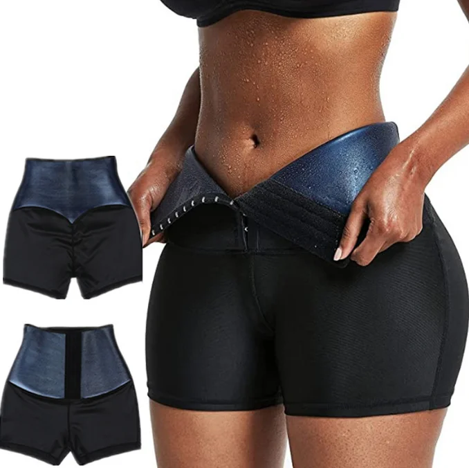 New design High Waist  Workout Body Shaper Suits Sauna Pants Women Sweat  Leggings