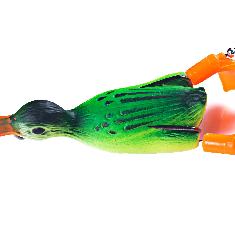 8 5CM 12G High Quality Frog Lure Artificial Fishing Lure Bass Duck Bait