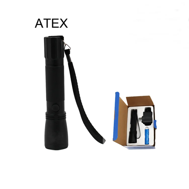 Small Waterproof IP68 3w 3.7v Aluminum alloy Explosion Proof Led Torch Light Flash Lamp