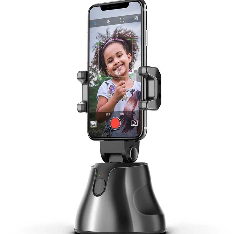 Portable 360 selfie artifact Intelligent Follow Object Tracking Auto Face Tracking Phone Holder
