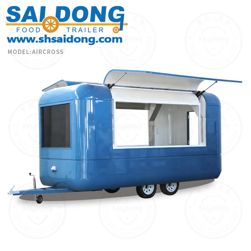 SAIDONG  Aircross-45 Mobile Kitchen/New Designed Street Food cart/used food carts for sale