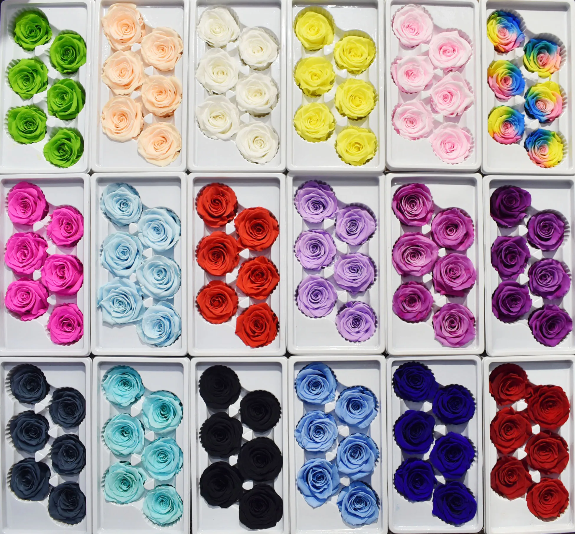 Hot selling low price diy Decorative Flowers  preserved stabilized roses