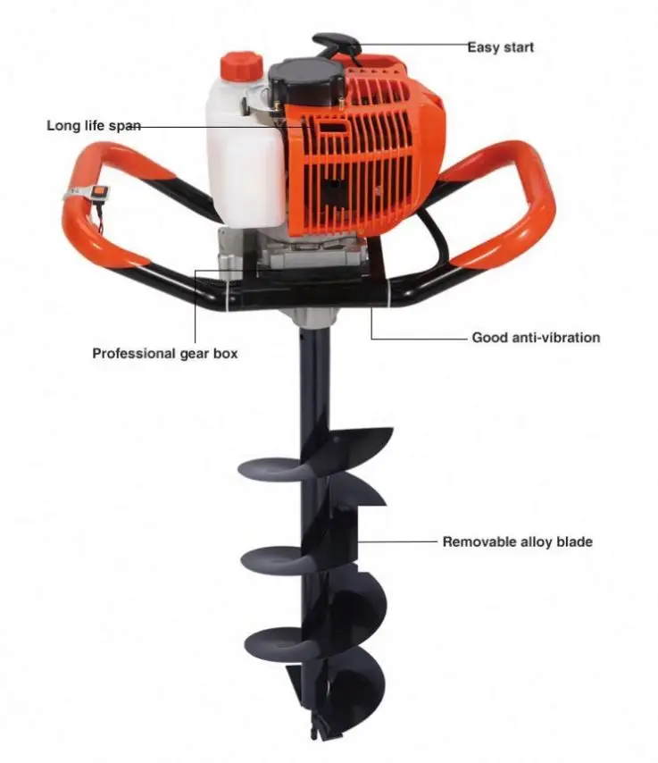 Professional Wheat/grass/rice/sorghum Seeder Paddy Planting Machine seeder hole digger ice snow drill
