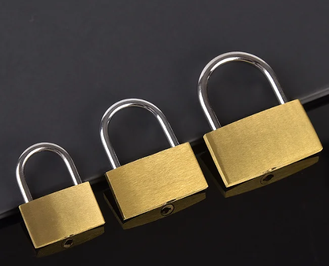 20MM Candado Custom Lock Top Security Pad Lock High Safety Padlocks Keyed Alike Small Mini Cheap Copper Brass Padlock