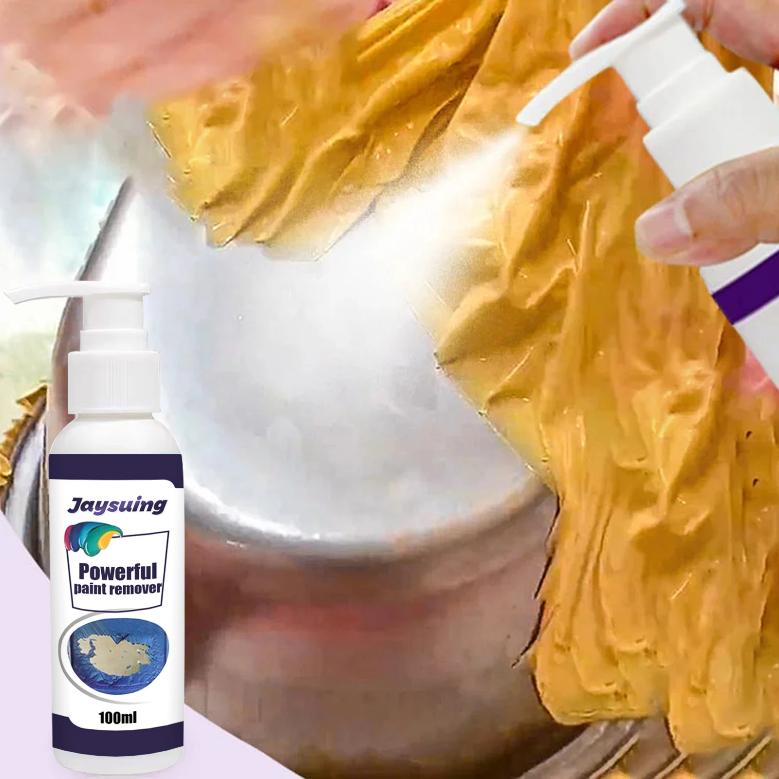 Jaysuing OEM&ODM Industrial Paint Remover Liquid Car Paint Chemicals Remover Non-toxtic Car Paint Remover