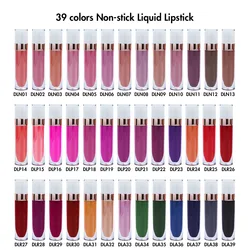 OEM no logo long lasting waterproof private label liquid wholesale matte lipstick