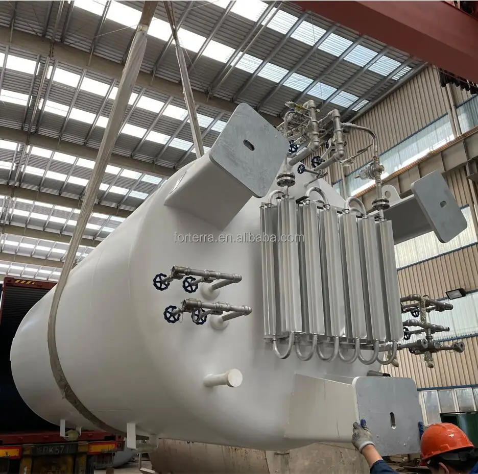 Large Capacity Cryogenic Liquid Oxygen Tank Liquid Nitrogen LNG Tank 10m3 20m3 Vertical Static Storage Tank