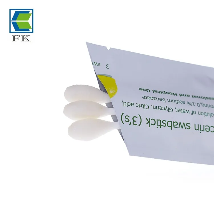 Lemon  Glycerine Swabstick    Oral care swabstick   Glycerine Swabstick