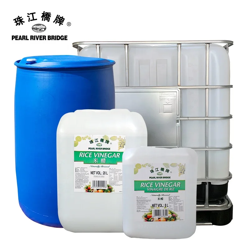  PRB Rice Vinegar 200L Drum Factory Price Natually Brewed Food Ingredients Pearl River Bridge Brand