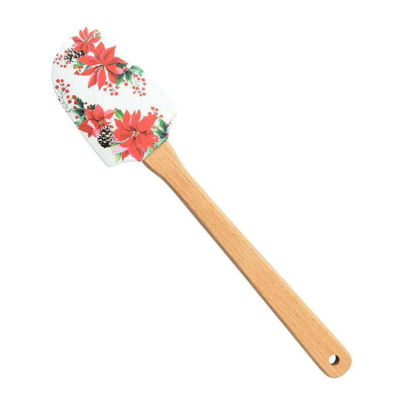 Wholesale 480 Fahrenheit Degree Heat Resistant Silicone Cream Spatula