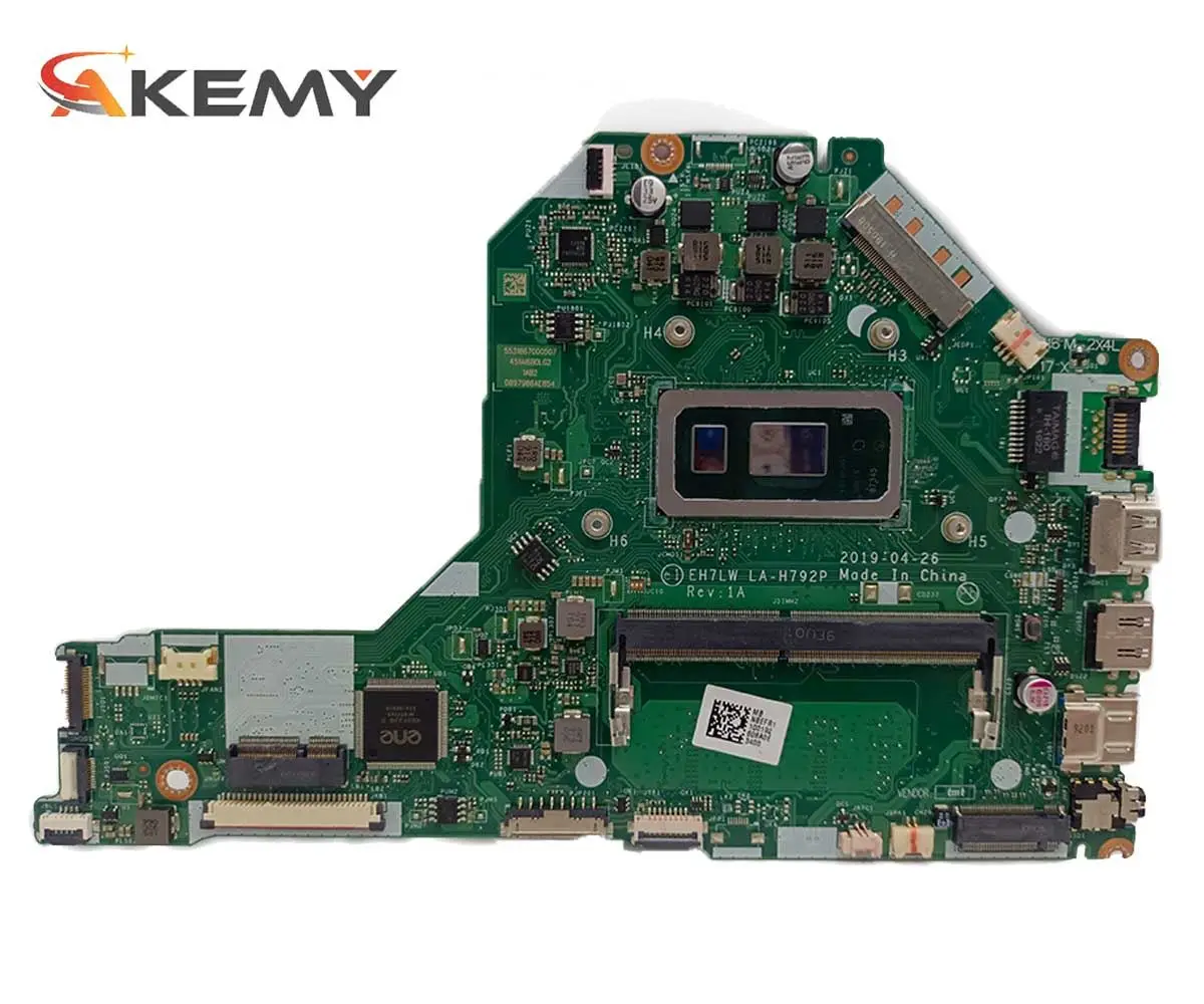 LA-H792P motherboard For acer Aspire A317-51G LA-H791P with CPU i3/i5/i7 RAM 4GB laptop motherboard LA-H792P motherboards