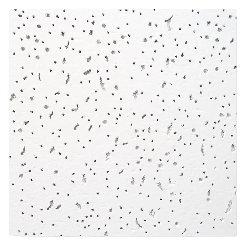 HENGJIU Mineral wool board damp-proof and load-bearing strong office ceiling workshop ktv roof ceiling tiles 600 * 600