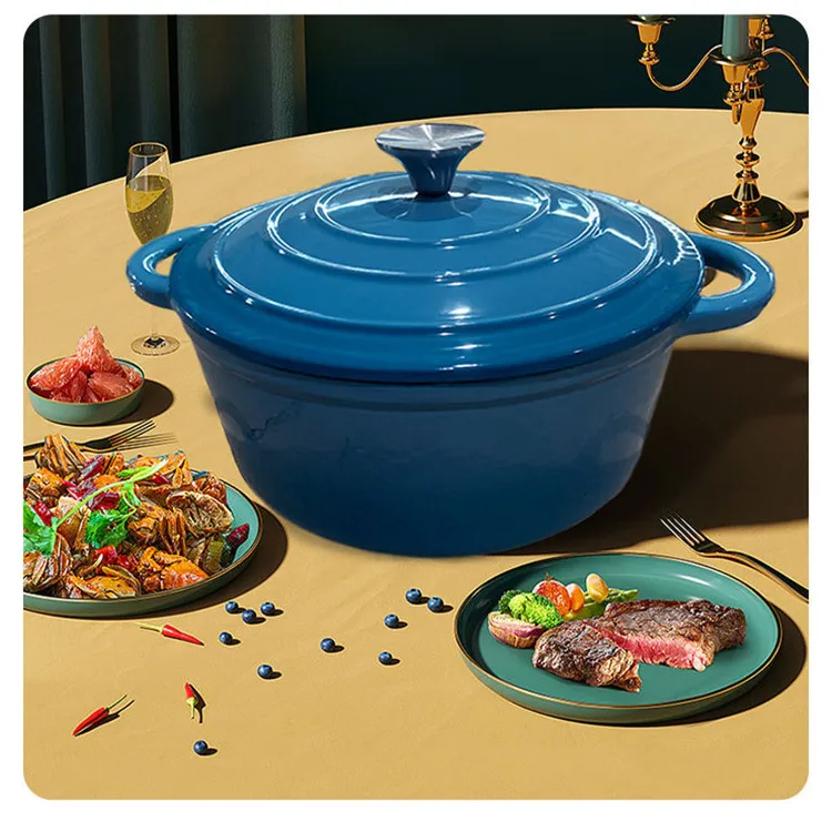 Factory Cast Iron Cookware Enameled Dutch Oven Cast Iron Pot Cooking Pot Cast Iron Dutch Oven Enamel Pot Casserole