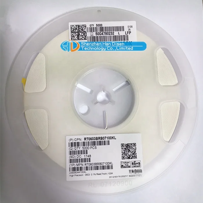 Resistors 0805 102R 102 OHM 1% 1/8W 2 x 1.25 x 0.5mm Thick Film Resistors CRCW0805102RFKEA