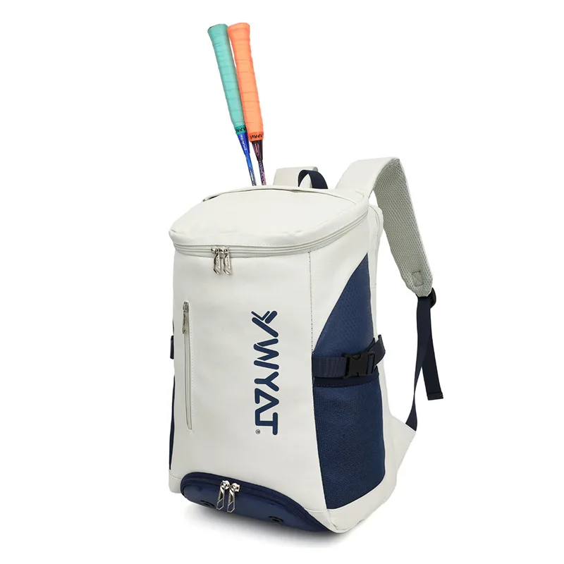Tennis Bag Backpack for Men Women Pickleball Bag Hold 2 Rackets with Shoe Compartment Sports Squash Badminton Backpack Bag