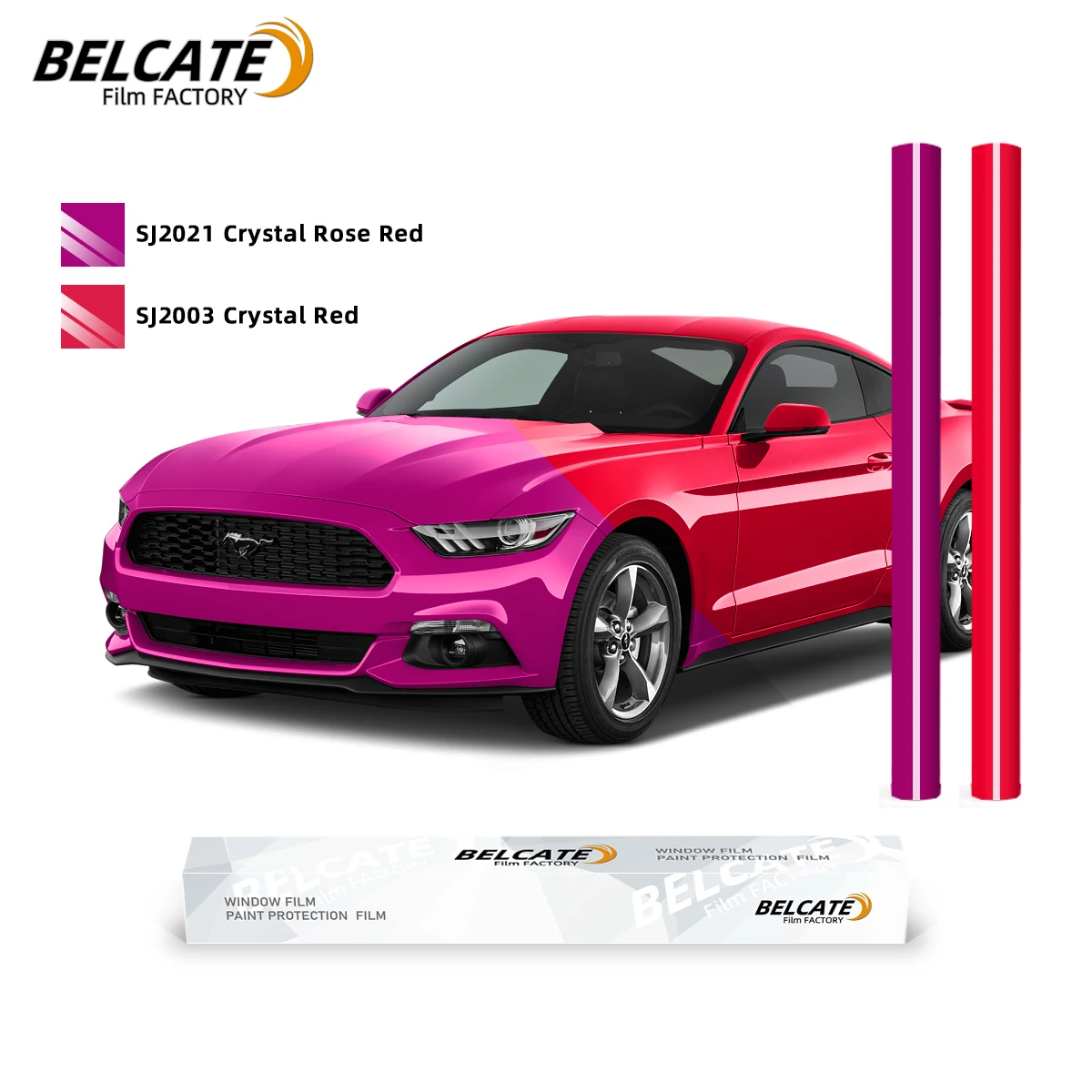 Wholesale 2024 High Quality PET Selfadhesive Gloss Black Color Change Self Healing Full Body Wrap Vinyl Roll Film For Car