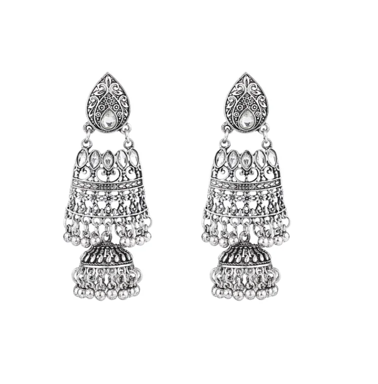 silver plated earrings