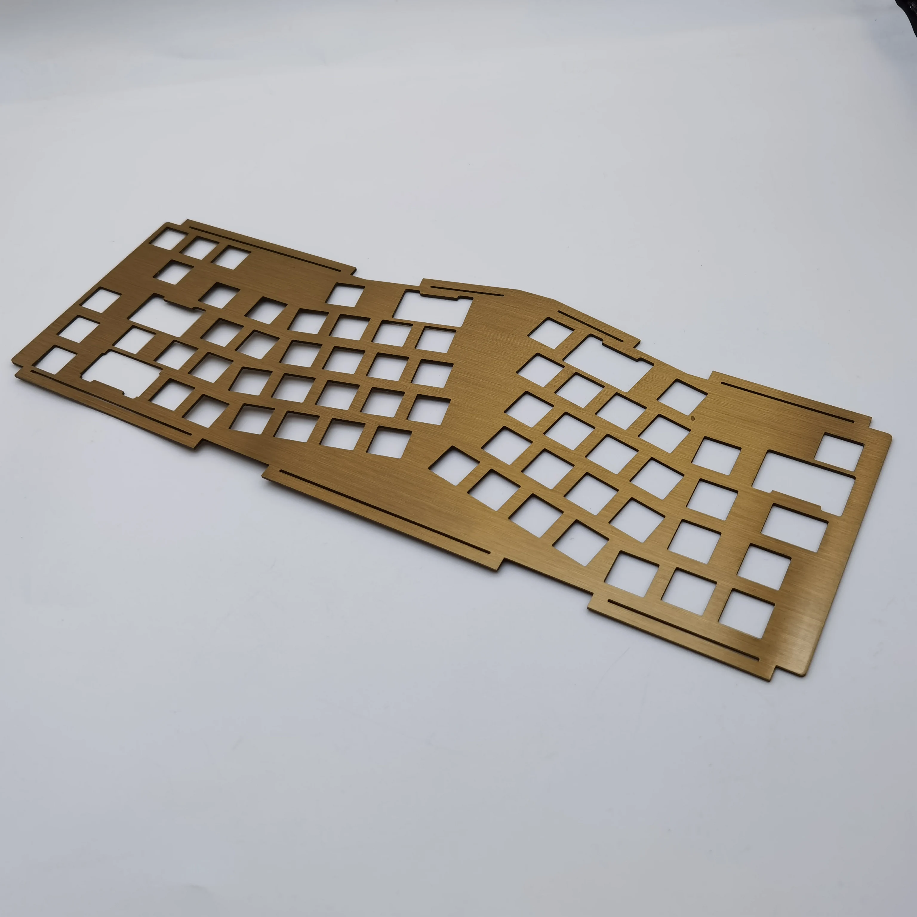 mechanical keyboard case keyboard anodized aluminiumparts Mechanical Gaming Keyboard  Case Plate Weight Top Bottom