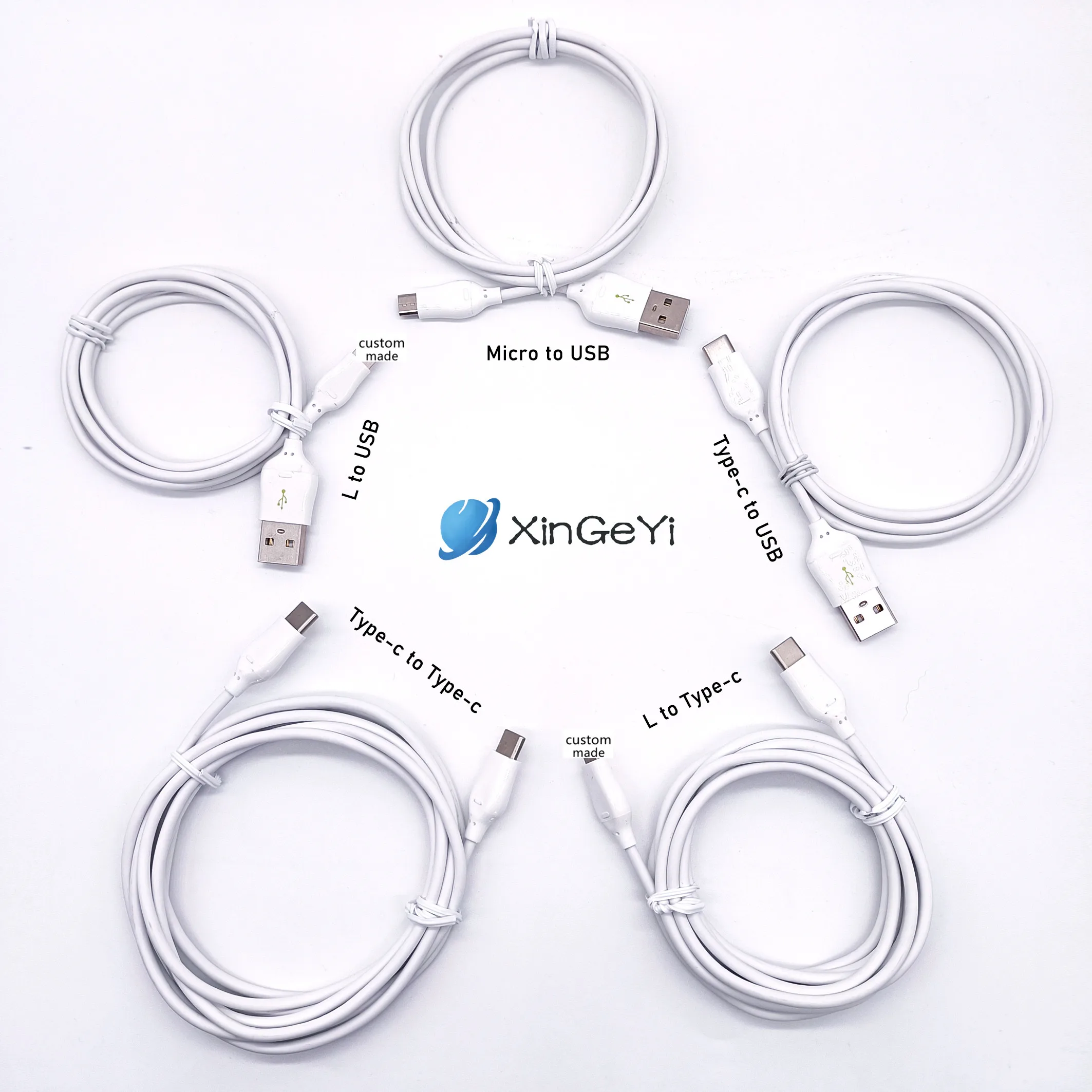 USB Type-C Cable Quick Charging Cable Data Sync Type C For Mobile Phone USB Charging Cord 4 cores 3A data cable