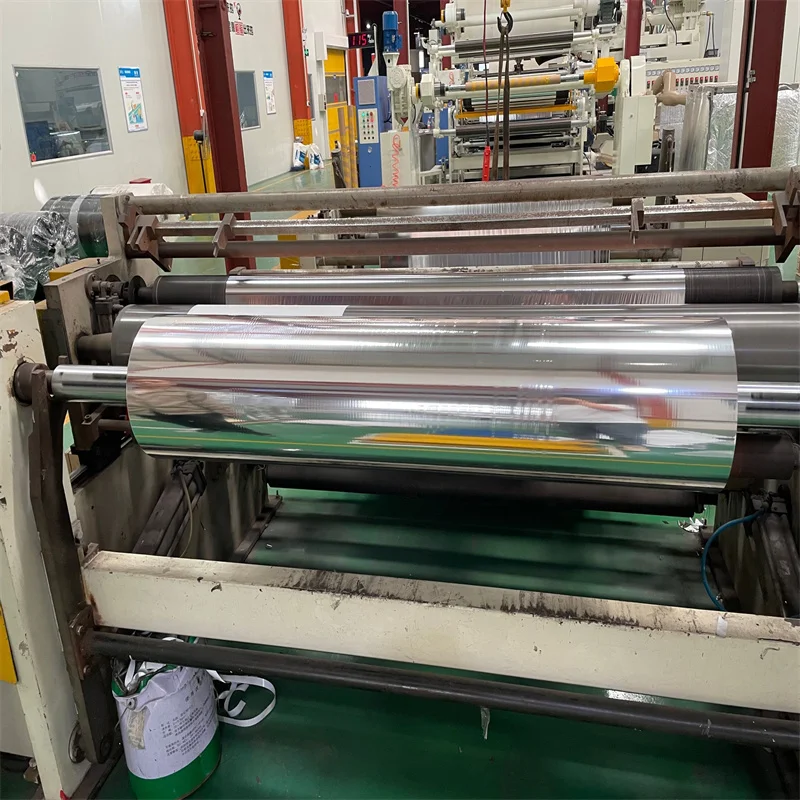 PET Laminating Film Metalized Polyester Roll Extruded LDPE for Insulation Materials