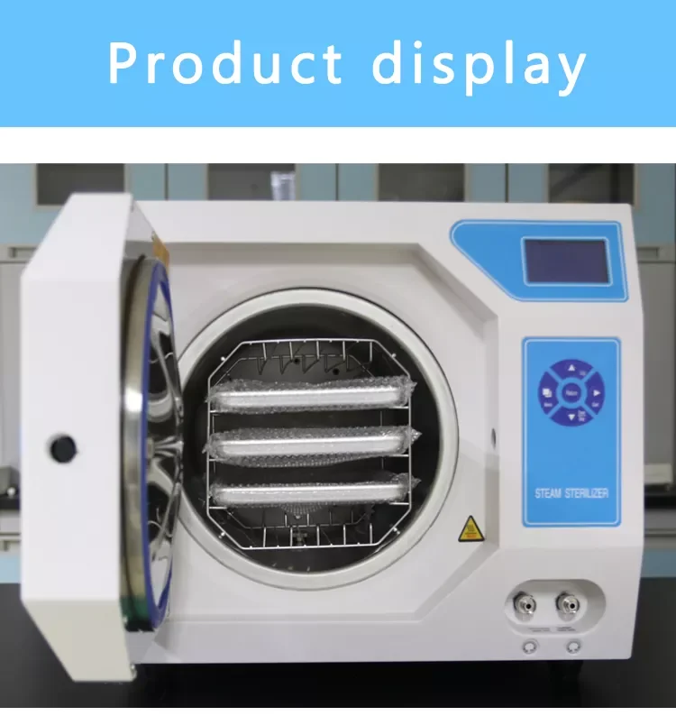 WEIAI laboratory small autoclave class b 23l medical dental sterlizer mini autoclave