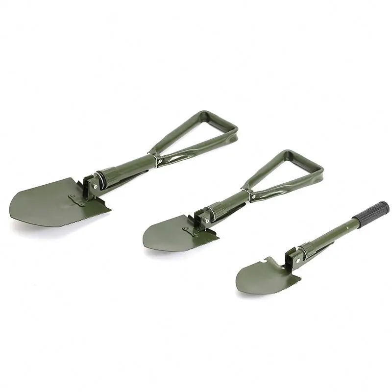 GERANNUR BL040 Professional Outdoor Survival Camping Shovel Entrenching Tool Handle Shovel