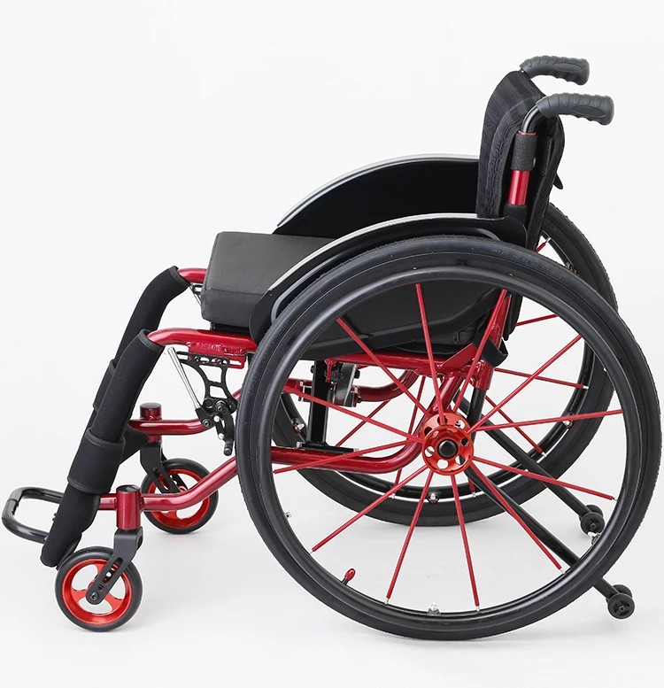 Sports Wheelchair Aluminum High Back Ultra Lightweight Rehabilitation Therapy Supplies active leisure wheelchair for disable