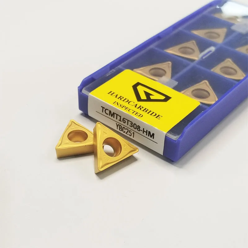 Hardviks карбид вольфрама вставка cnc токарный станок tcmt вставки фрезерные инструменты TCMT TCMT16T304-HM TCMT16T308-HM для чугуна