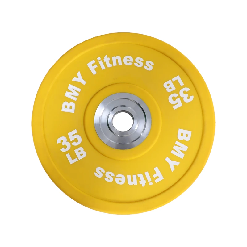 Fitness 12 sides PU Urethane Grip Weight Plates 2.5 5 10 25 35 45 LB Polyurethane Gym Rubber Plates