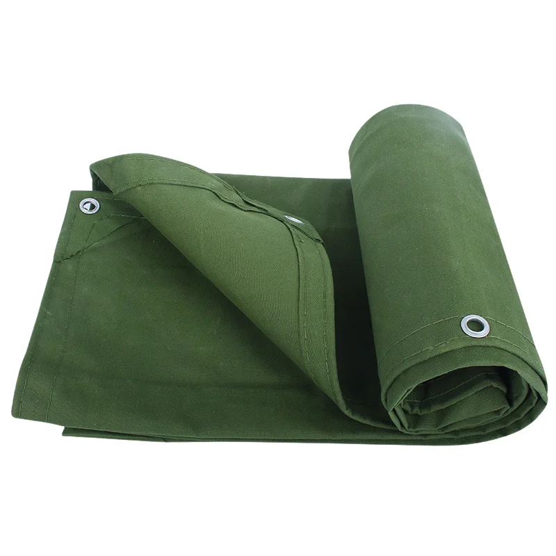 Ncf Custom Waterproof Plain Dyed Heavy Duty Cotton Canvas Tarpaulin Fabric Outdoor Tarp Tent Canvas Tarpaulin Fabric