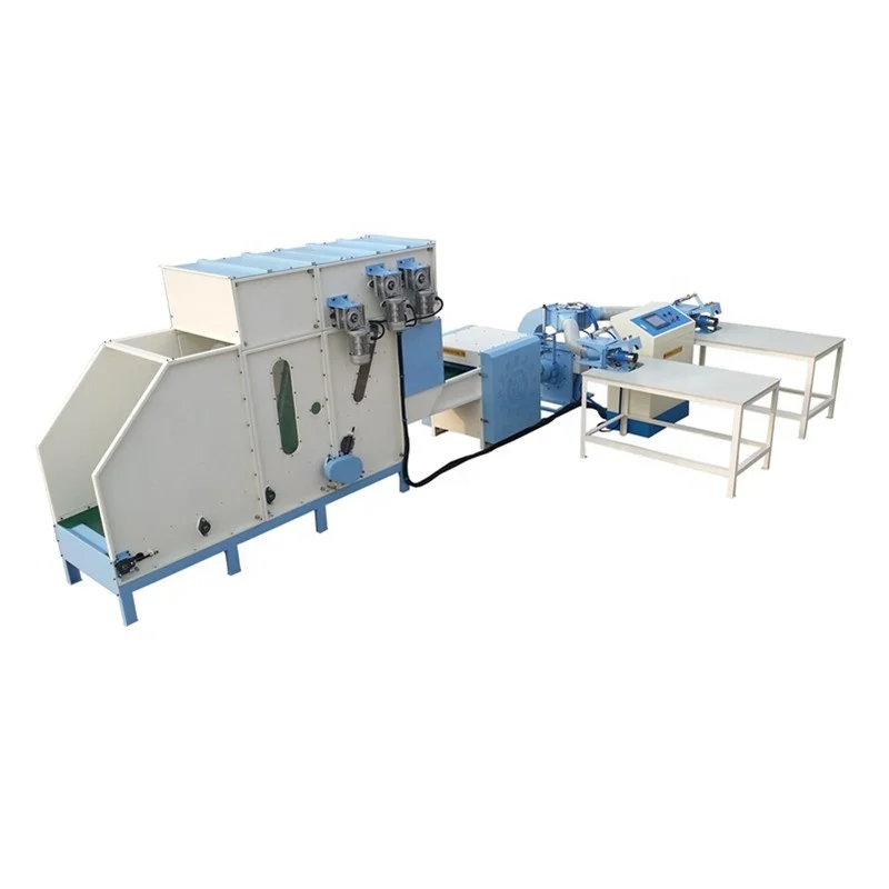 Manufacturer Customized Automatic Opening Cotton Equipment /Feeding Loose Cotton Machine/Pillow Filling Production Line