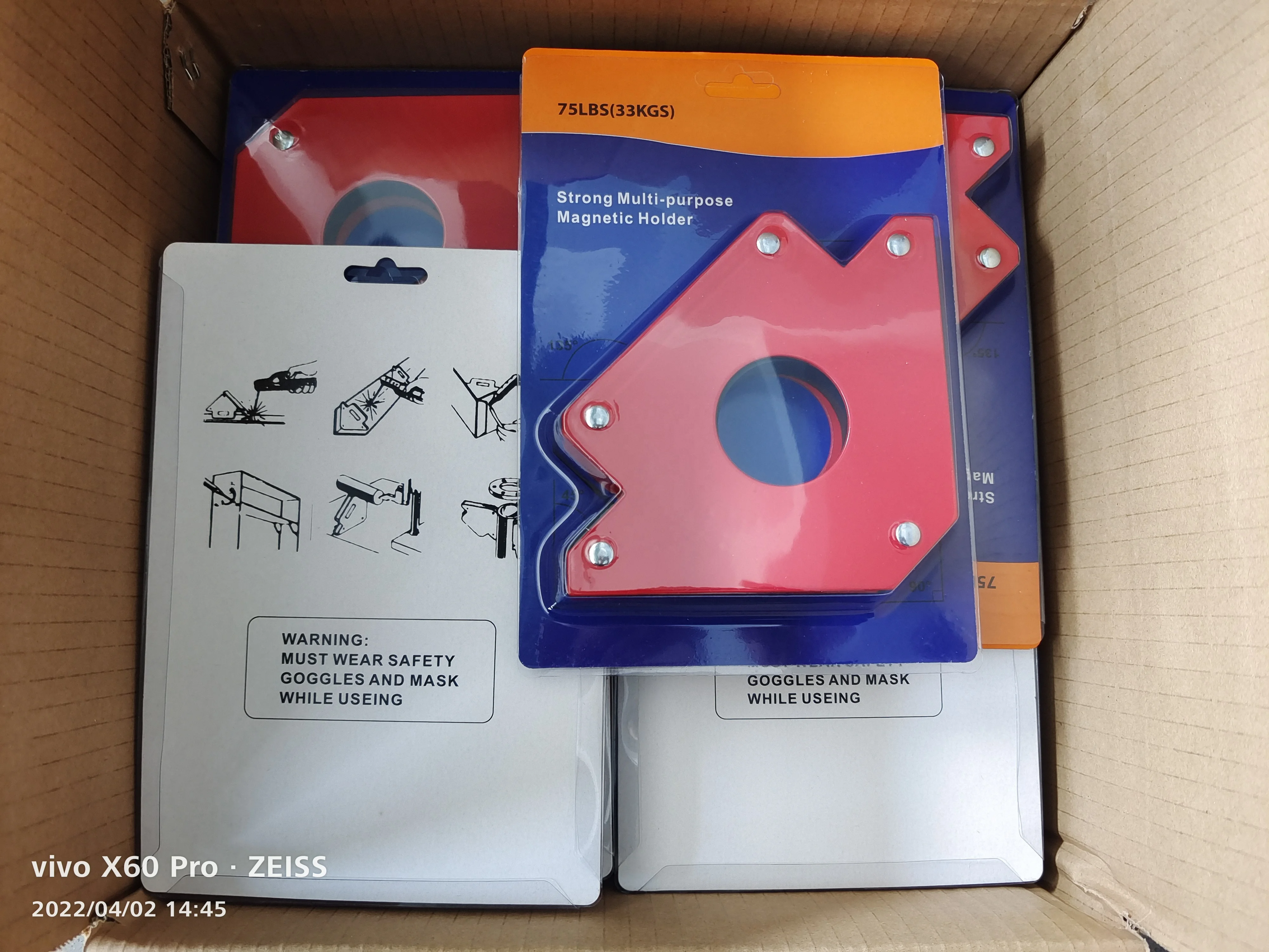 2023 year hot selling china factory Magnetic Welding Holder Arrow weld clamp hold big 6 inch hands free 3 angle for welding