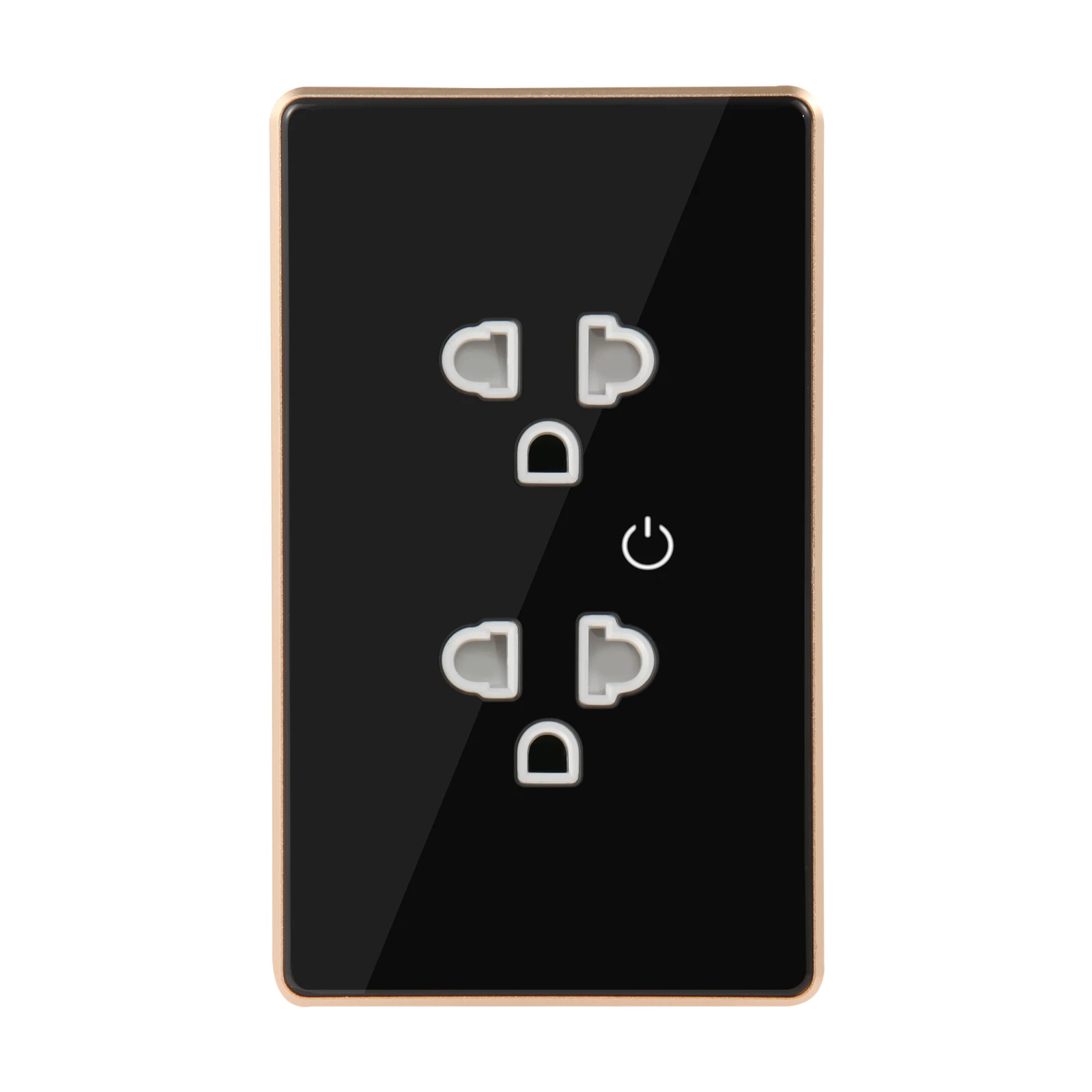 Лидер продаж на Amazon умная настенная розетка из закаленного стекла европейская вилка 10 А с дистанционным управлением для мобильного телефона и