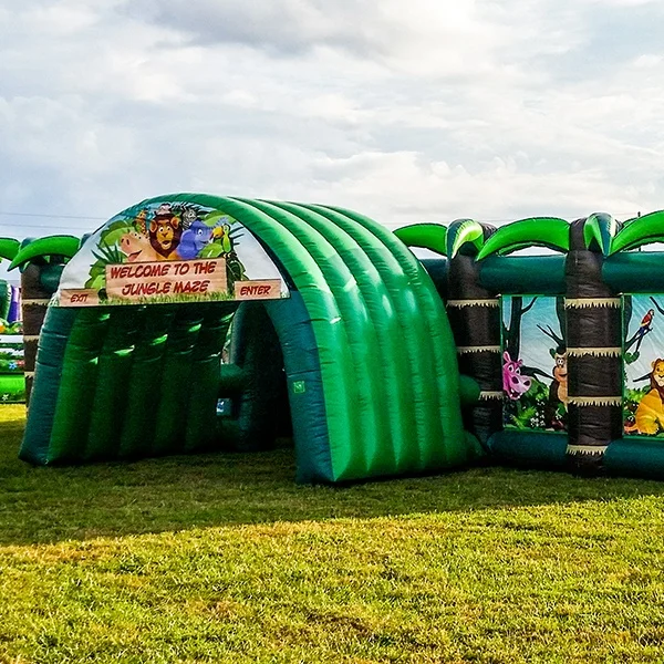 Kids Inflatable Tunnel Maze Inflatable Corn Maze Large Inflatable Maze for Adults