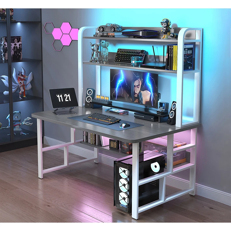 Stock Available Kids Wooden 80*50Cm Standing Type Desk With Shelves For Home Office