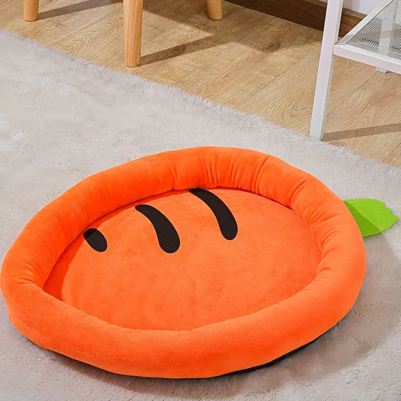 Pet Kennel New Cute Fruit Shape Dog Cotton Kennel Small and Medium-sized Dog Kennel Pet Supplies