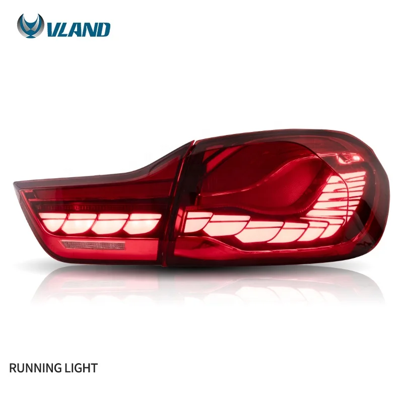
VLAND Factory Start up Animation DRL 2014-2020 rear lamp f33 f36 f83 f32 f82 gts oled style tail lights For bmw M4 