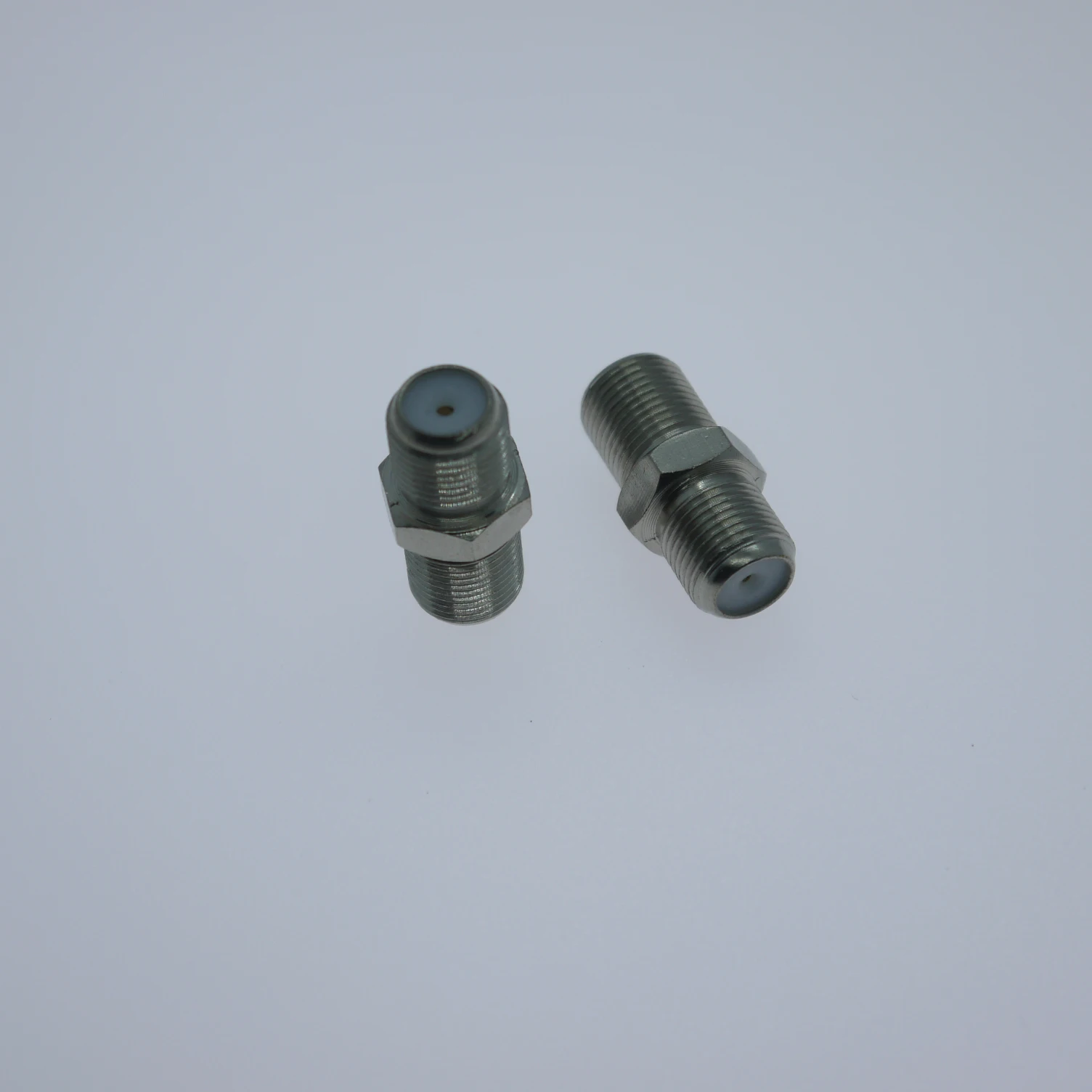 
Female f Double Cable Coaxial Connector 